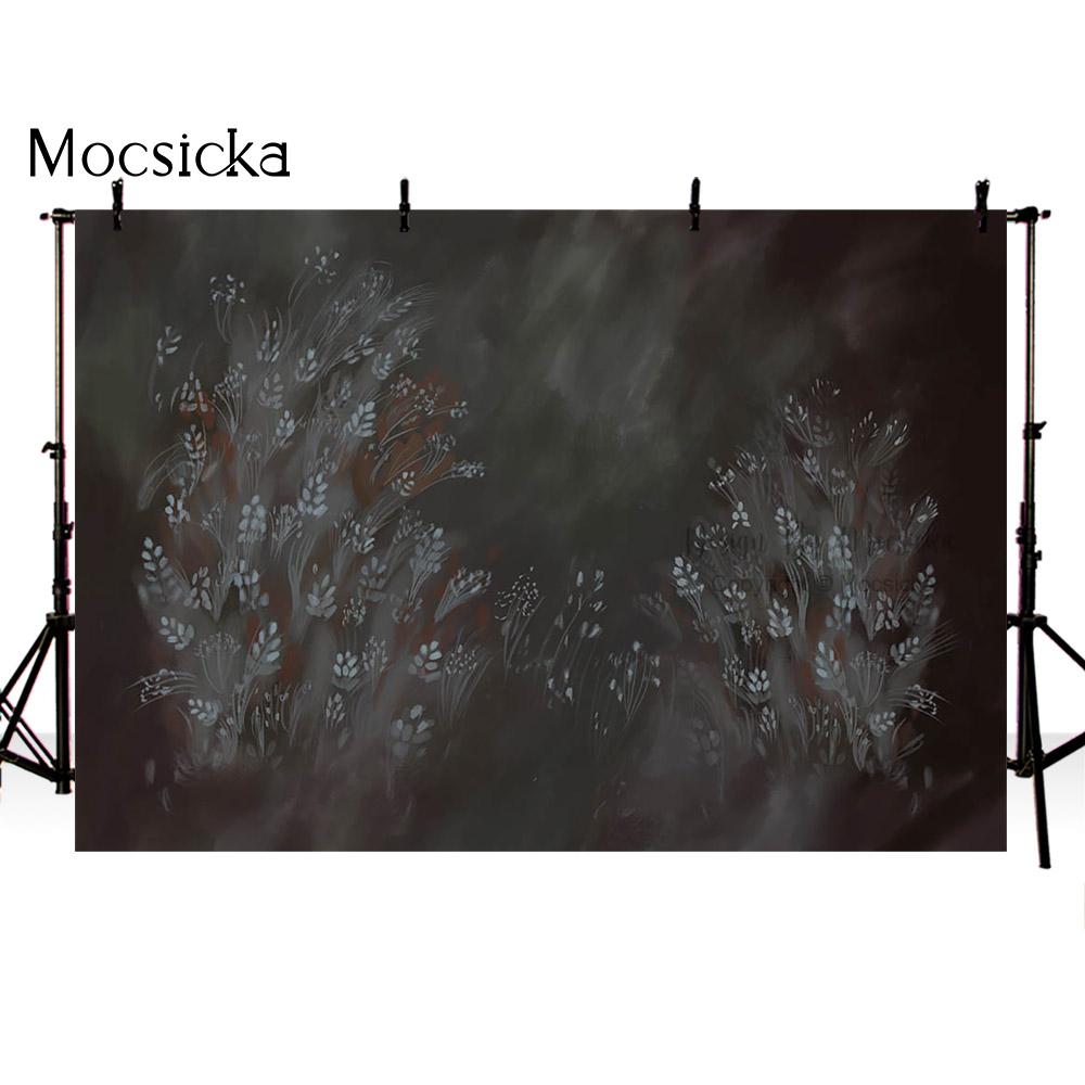 Floral Portrait Backdrop Newborn Kids Flowers Background for Photo Studio Photocall Wedding Adult Birthday Party Decoration Prop