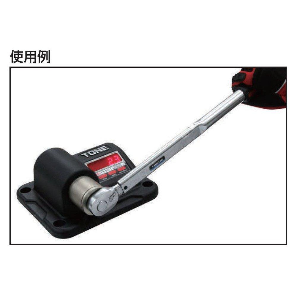 TONE Torque Checker and Drives and 60Nm TTC-60, 6.35mm, 9.5mm, 12.7mm (1/4", 3/8", 1/2"), Black,