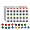 7500 Star Face Stickers 50 Sheets Adhesive Reward Seals for Kids Motivational Classroom Reward Labels Cute Cartoon Decals
