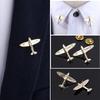 New Aircraft Alloy Airplane Pins Children's Lovely Brooch Clothes Cowboy Bag Holiday Gifts Shoes Bags Badges Customized