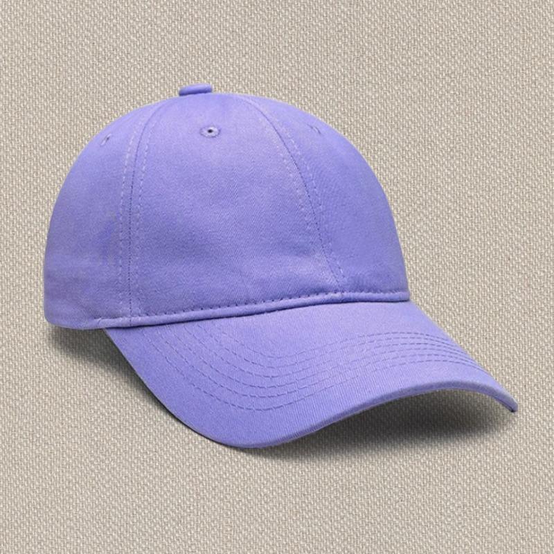 

Peaked cap Women s outdoor travel promotion Embroidery visor Baseball cap One size фиолетовый