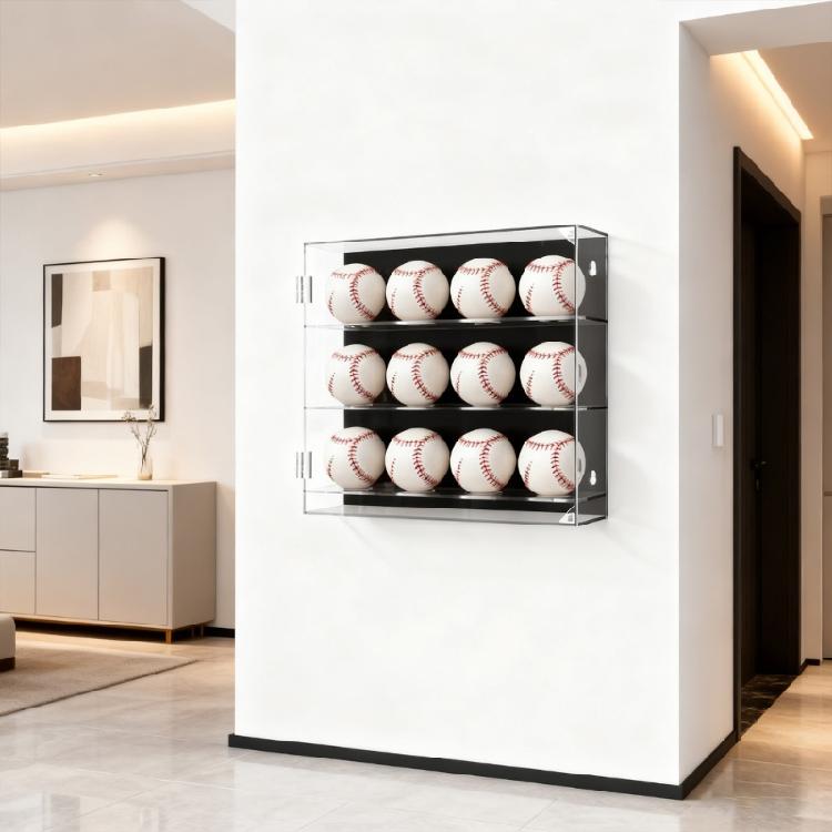Baseball Stand Holder Softball Stand Golf Balls Tennis Stand Acrylic Display Stand Balls Spheres Baseball Display Base