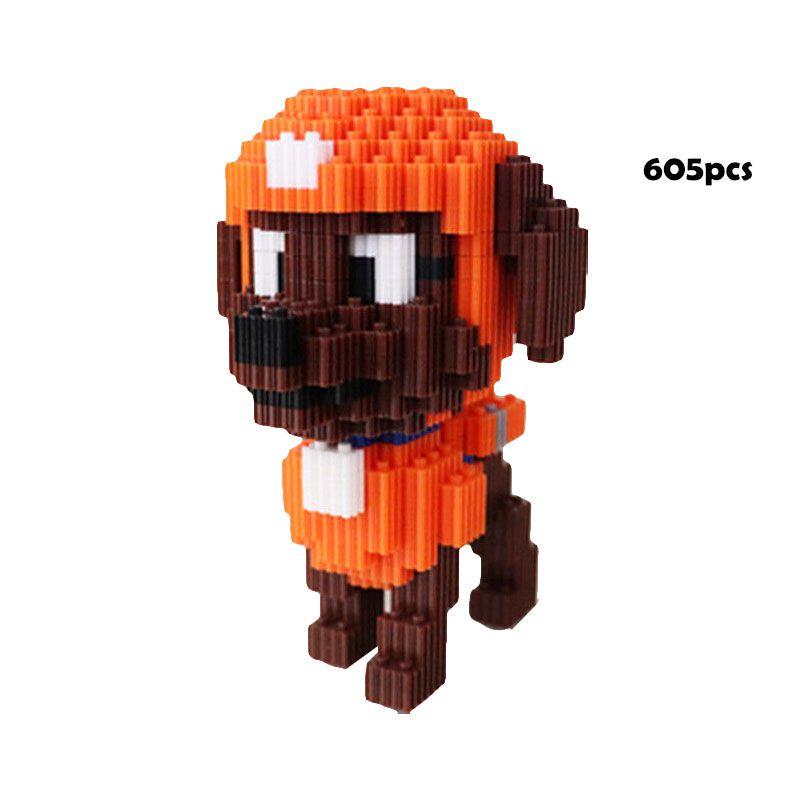 Paw Patrol Model Building Blocks For Decor And Collection Multiple Cute Styles Available