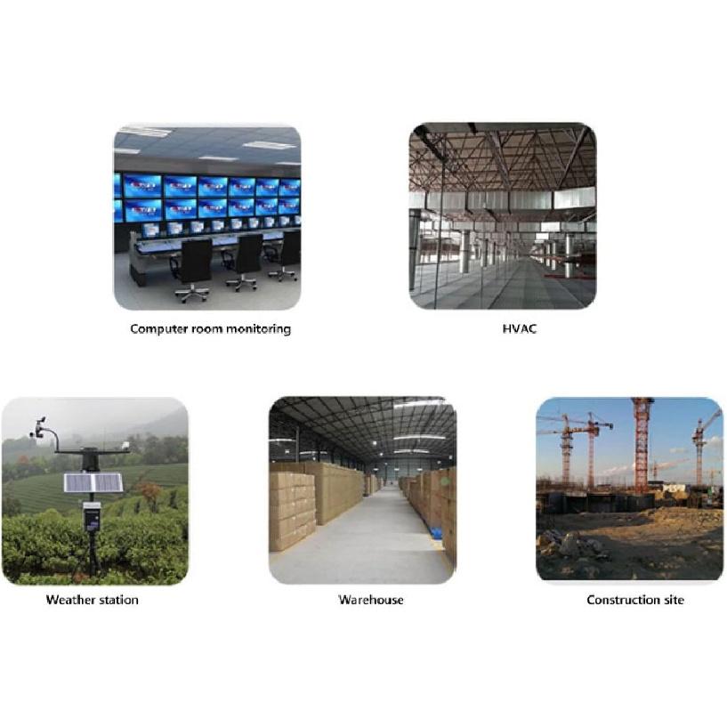 High Accuracy Digital Soil Temperature and Sensor Probe with Soil Monitoring Tester Probe and DC3.3V Soil Temperature Humidity Sensor Probe