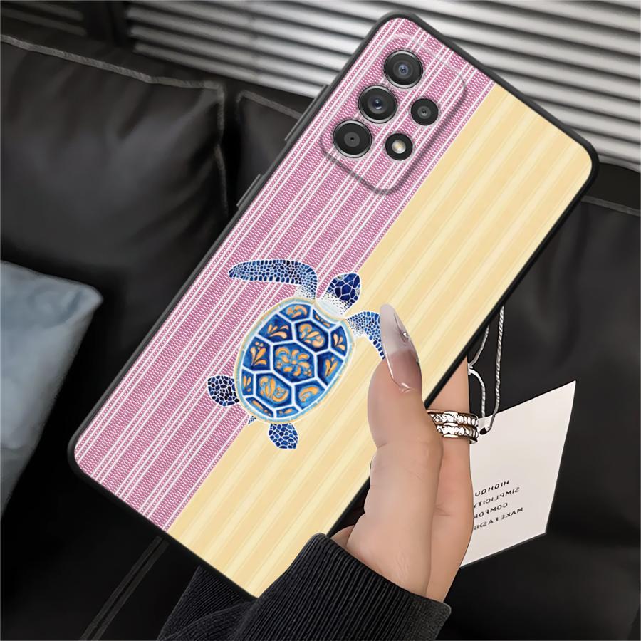 Case for Samsung Galaxy A03 A05 A01 A02 A06 Note 20 Ultra 9 10 A50 A70 A10 A20 A30 A40 A04 Soft Back Phone Cover Marine Animals