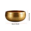 Nepal Tibetan Buddhist Bowl Meditation Singing Bowl Handmade Buddha Sound Bowl for Yoga Chakra Healing Mindfulness Stress Relief