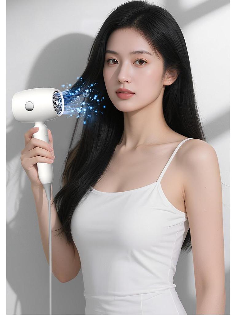 Youteng Portable Folding Hair Dryer: High Air Volume, Ideal for Dorms & Hotels