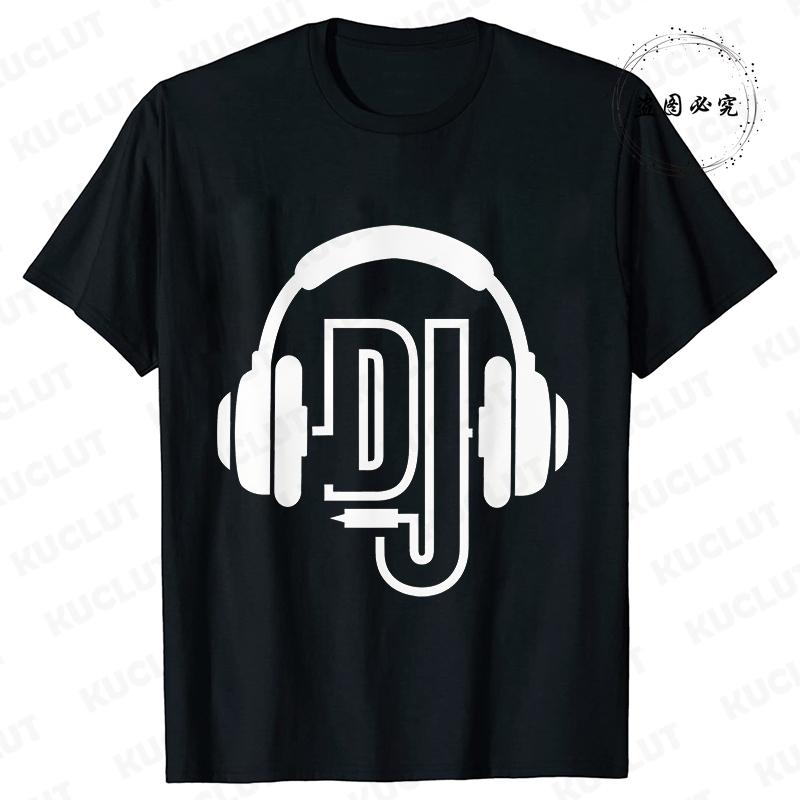 Technics T Shirt Dj Turntable Music House Techno Electronic Hip Hop New Fashion Summer TShirt Fashion Casual Street Music Tees S
