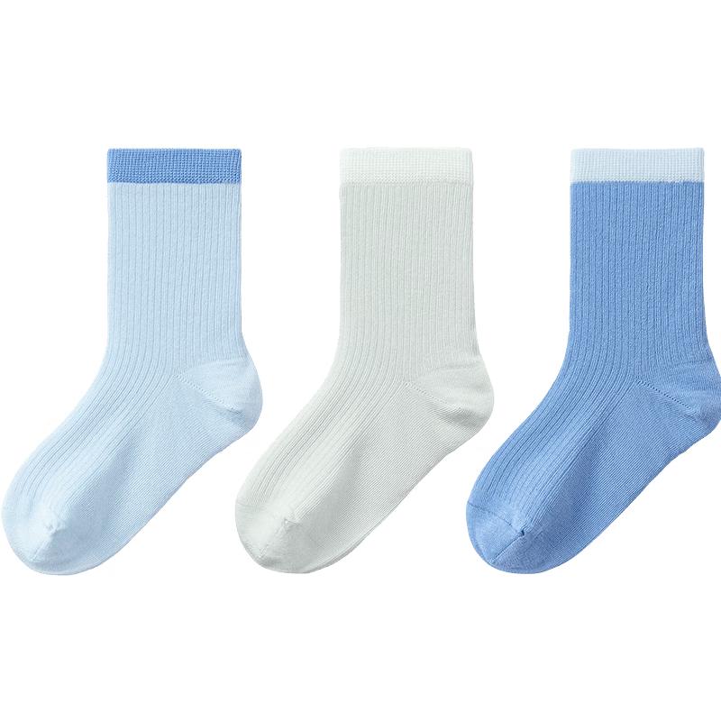Balabala Boys  Mesh Breathable Ankle Socks - 3 Pairs 160