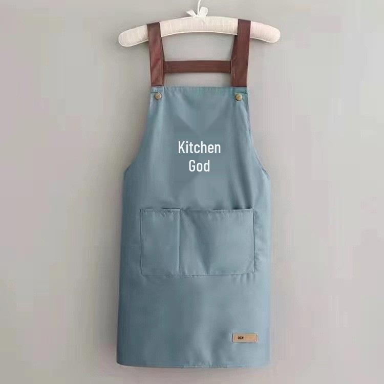 Waterproof, Oil-proof, and Stain-proof Custom Logo Unisex Apron for Work, Kitchen, and Barber Shop