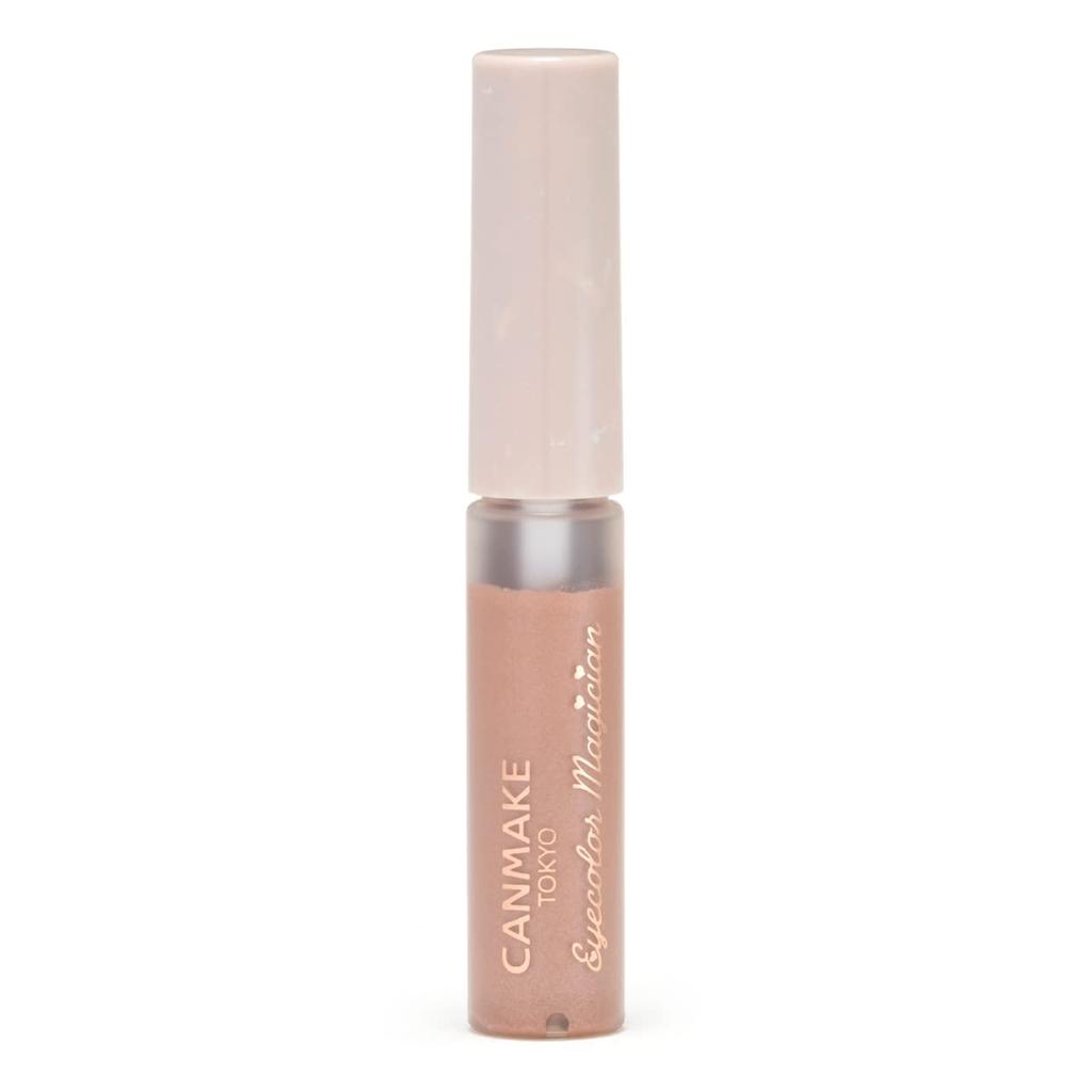 Canmake Eye Color Magician 04 Pale Premonition Liquid Eyeshadow Cream Pink Beige Glitter Pearl 1 3.6ml