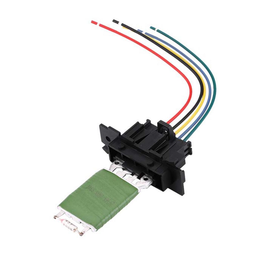Blower Motor Resistors Fits for Citroen Peugeot Alfa Romeo Jumper Boxer Heater Blower Motor Fan Replace 77364061, 6450XR