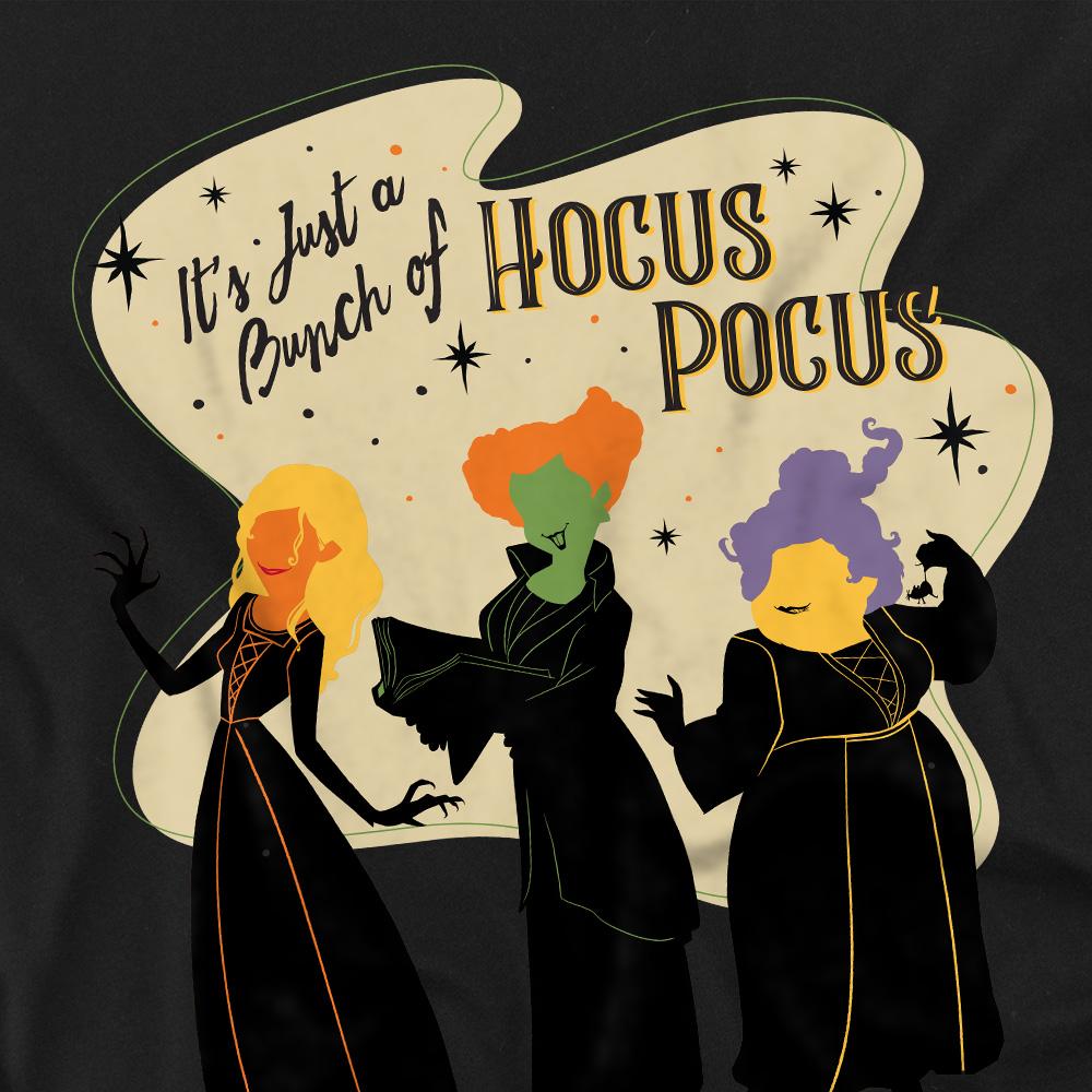 Hocus Pocus Unisex Adult Just A Bunch Of Hocus Pocus Sanderson Sisters T-Shirt