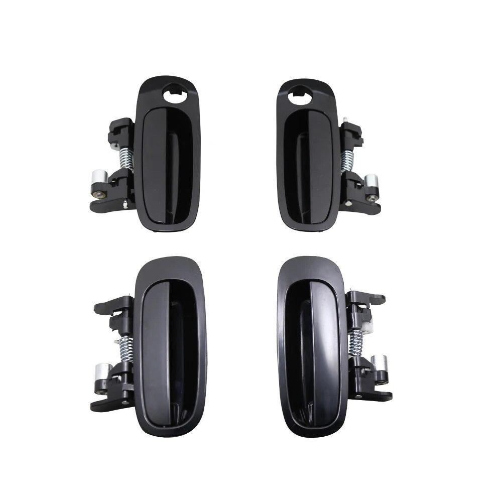 SVART EKSTERIØR dørhåndtak for FOR TOYOTA Corolla 1998 1999 2000 2001 2002 UT: FR:69210-02040/ 30/1228
