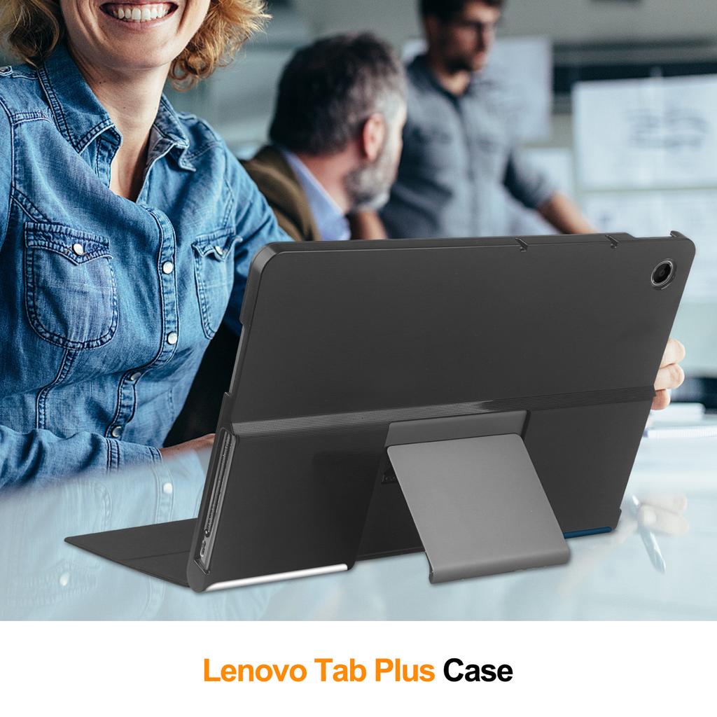 For Lenovo Tab Plus Stand Case Pattern Print Leather Tablet Cover