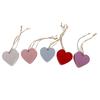 20x Painted Tags Hanging Craft diy Decorations Multicolor