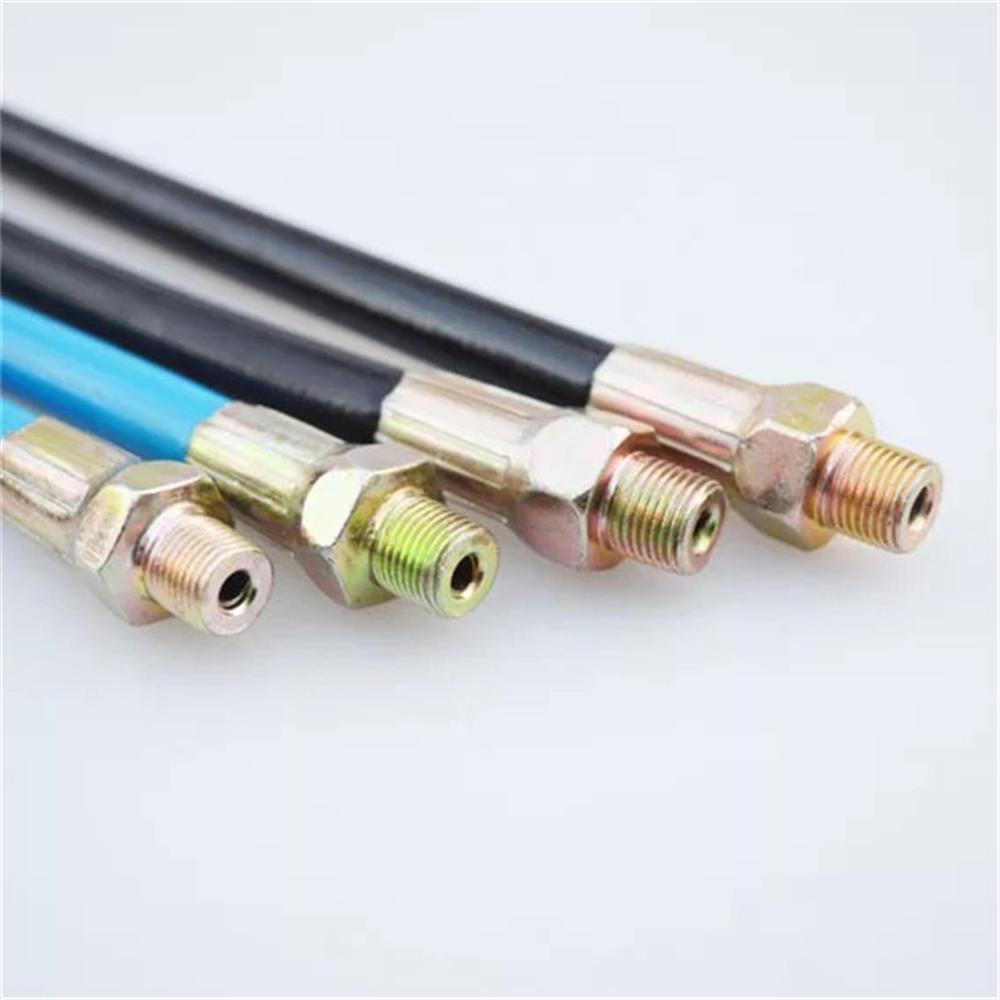 15.74INCH Grease Gun Heavy Duty High Pressure Long Extension Hoses Flexible Grease Gun Whip Hose Grease Injector