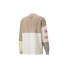 PUMA T Shirts Men's Ecru Crew Neck Moderate 598464-55