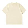 Heavyweight Tshirt Summer Solid Color White Short Sleeved Unisexs And Unisexs Fashion Ins Pure Cotton Loose Japanese Versatile