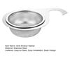 Yousheng Sink Swan Strainer Basket Stainless Steel Kitchen Faucet Drain Basket Sink Food Waste Strainer for Draining Vegetable Washing