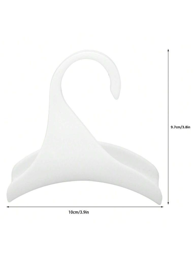 4pcs Bag Hanger Hook Handbag Hat Scarf Plastic Multi-Functional Storage Rack For Wardrobe Backpack No Traceno Deformation Racks