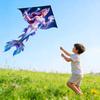 Mermaid Kite Large Cartoon Mermaid Tail Kite Easy To Fly For Adults Kids Beach Park Outdoor Activities Family Trips