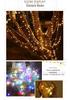 LED Solar Waterproof Cord Light for Outdoor Camping - High Brightness, Low Voltage, Starry Sky Effect, Super Bright, Colorful Wrap for Trees and Tents