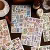 Vintage Butterfly Floral Washi Paper Stickers For Hand Account Scrapbooking Decoration