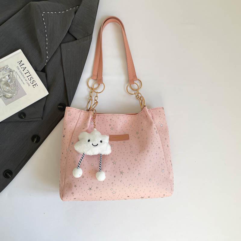 New Trendy Fashion Bag Temperament Versatile Large Capacity Shoulder Casual Portable Student Commuting Armpit Bag