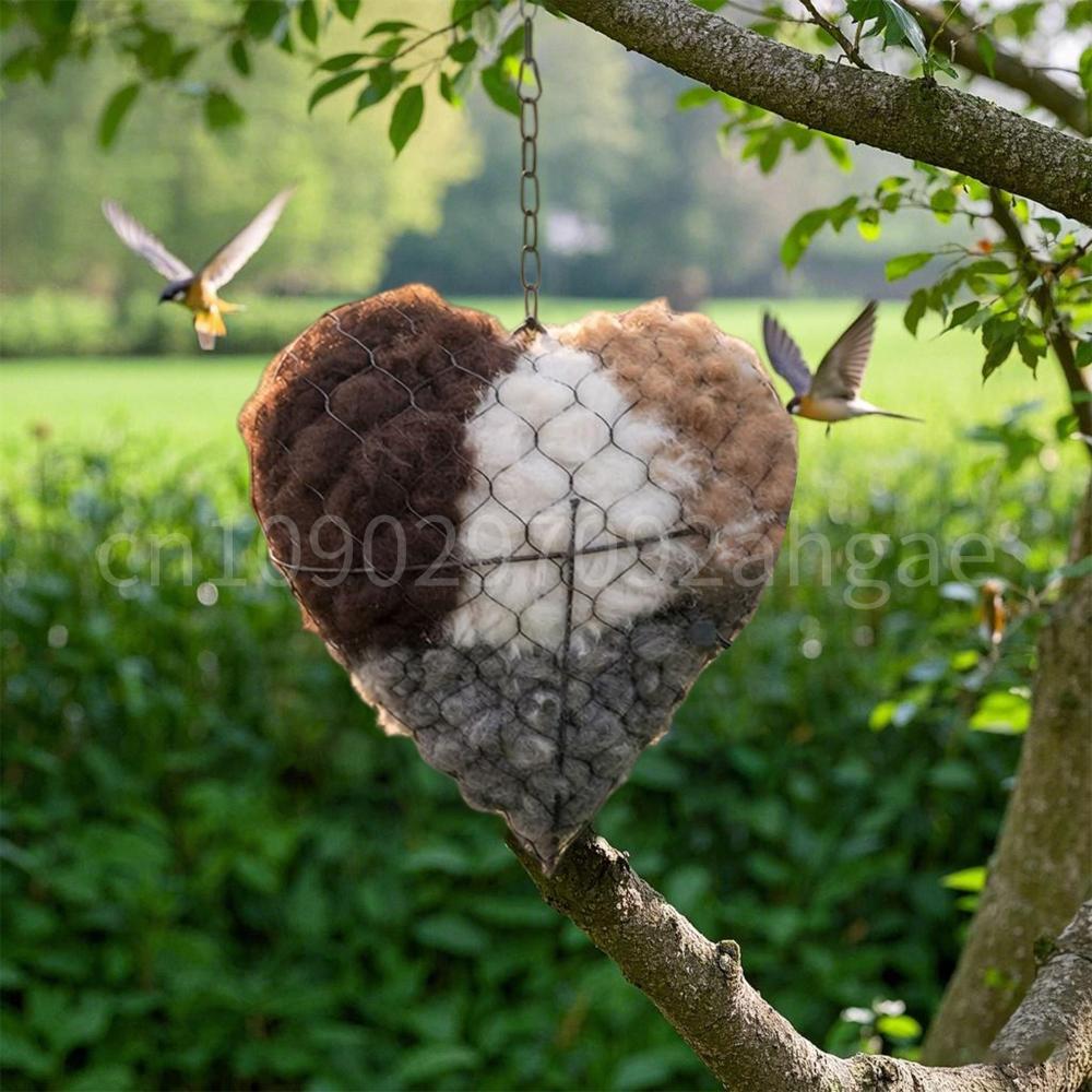 

Hummingbird Nest Box Outdoor Hanging Decorative Yard Art Dual-Season Outdoor View House for Wild Hummingbird China Mainland