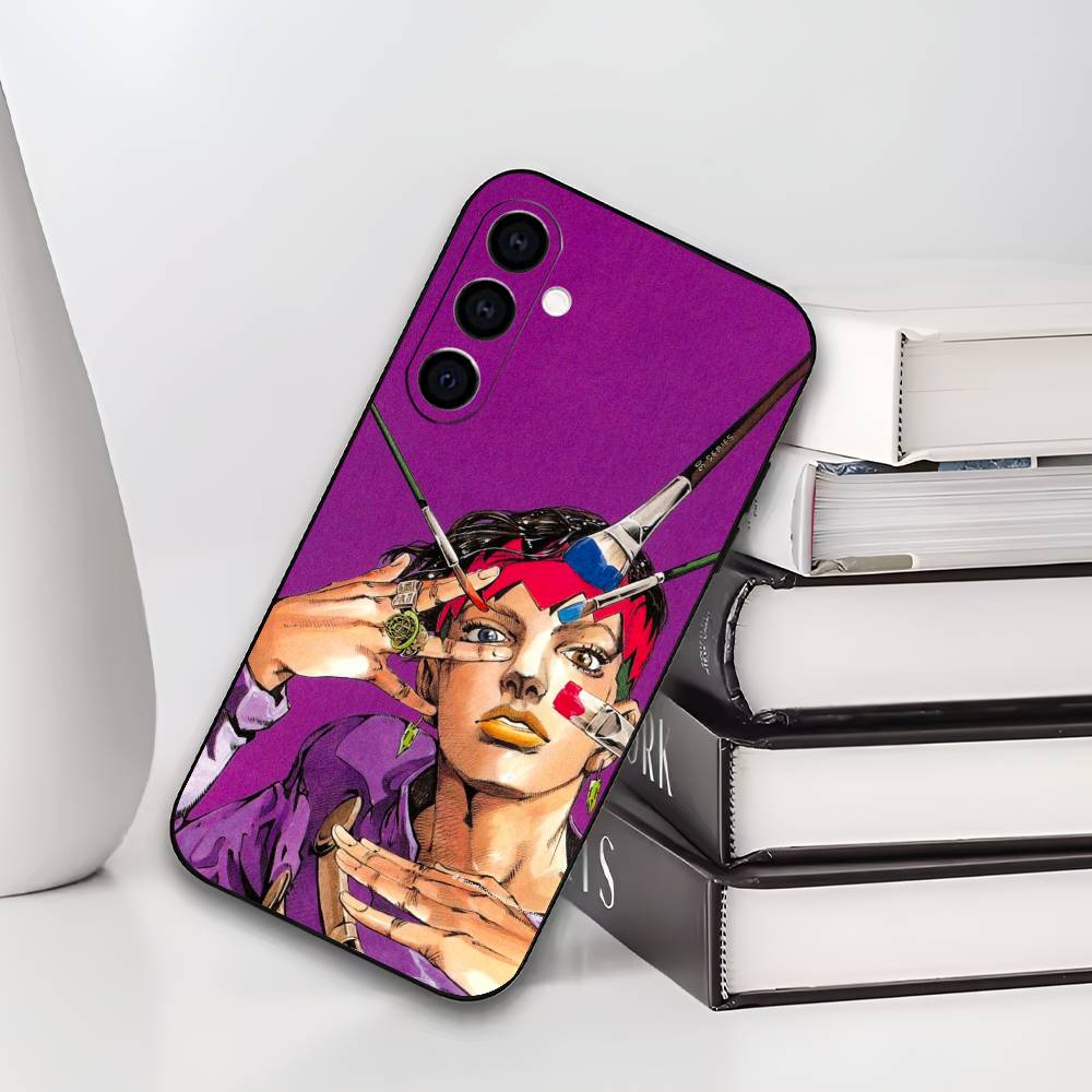 JoJos B-Bizarres Adventures Phone Case Silicone Soft For Samsung Galaxy A73,A72,A71,A70,A53,A52,A51