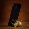 Creative Octopus Mobile Phone Stand Gold Octopus Decorative Ornament Pen Holder