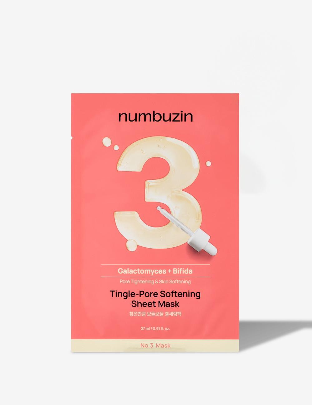 

NUMBUZIN No.3 Softening Skin Serum Pack Sheet Mask Set (10 + 2 Sheets) – 27g Each