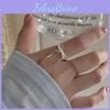 Elegant Bowknot Adjustable Ring For Women In Fashionable Copper Design Perfect For Everyday Wear