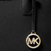 Michael Kors MK Mercer Classic Solid Color Commuter Accordion Tote Bag Large Women Handbags Black 35T2GM9S3L-BLACK