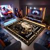 1PC Custom Name Equestrian Star Fantasy Theme Floor Mat Ideal for Living Room, Game Rooms, Office, Bedroom,Floor Mat Playful Design