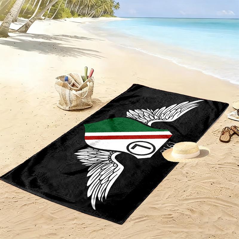 Toalla de Playa con Estampado del Legia de Varsovia, Toalla Grande Suave de Secado Rápido para Playa, Camping, Natación