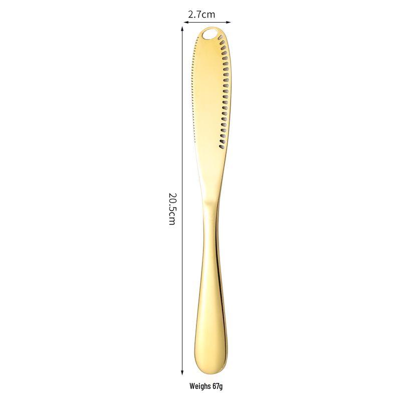 Stainless Steel Multi-functional Butter Scraper & Jam Spreader Knife