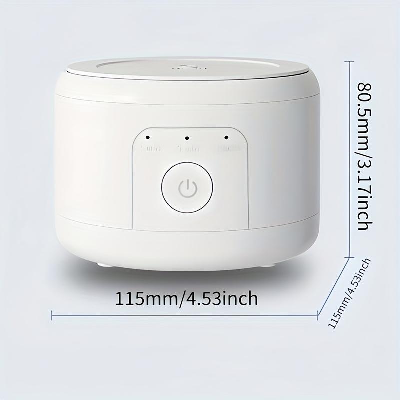 Portable USB Rechargeable Soundwave Technology Cleaner - Denture & Braces, Retainers, Invisible Braces, Toothbrush Heads & Jewelry