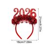 Frohes Neues Jahr Stirnband 2026 Glitzer Kopfschmuck Frohes Neues Jahr Lametta Party Dekorationen Geschenk Haarreif Foto Requisiten Für Frauen Kind