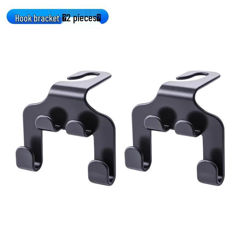 Multifunctional Car Seat Back Phone Holder and Hidden Hook