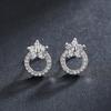 Tancise 925 Sterling Silver Zircon Earrings Drop Earrings For Women Wedding Party Gifts