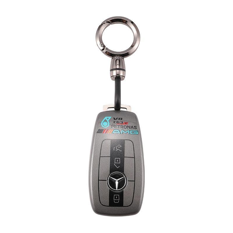 Car Sticker TPU Car Remote Key Case Cover Shell For Mercedes Benz A C E S G Class GLC CLE CLA GLB GLS W177 W205 W222 W213 X167 A