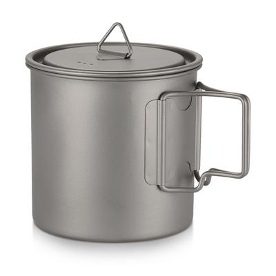 Lixada Ultralight Titanium Cup Outdoor Portable 300ml/350ml/420ml/550ml/650ml Camping Picnic Water Cup