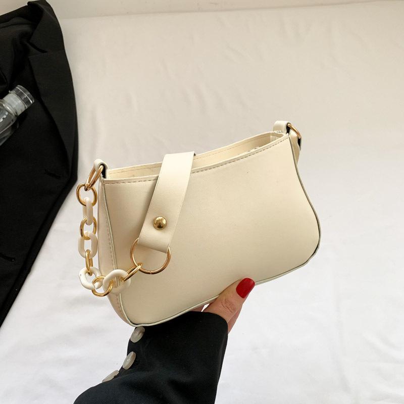 Tasche Damen Herbst neue Handtasche personalisierte einfache Schultertasche modische Damen Achseltasche