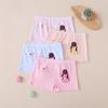 10Pc/lot Girls Boxer Kids Short Underwear ChildrenCartoon Print Boxers Suit 1-12 Years