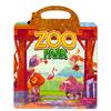 Children's DIY Zoo Animal Cognition Early Teaching Repeated Posting Concentration Cultivation Quiet Book Jelly Sticker Book