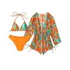 Swimsuit new split women's three-piece swimsuit bikini swimsuit BIKINI sexy swimsuit