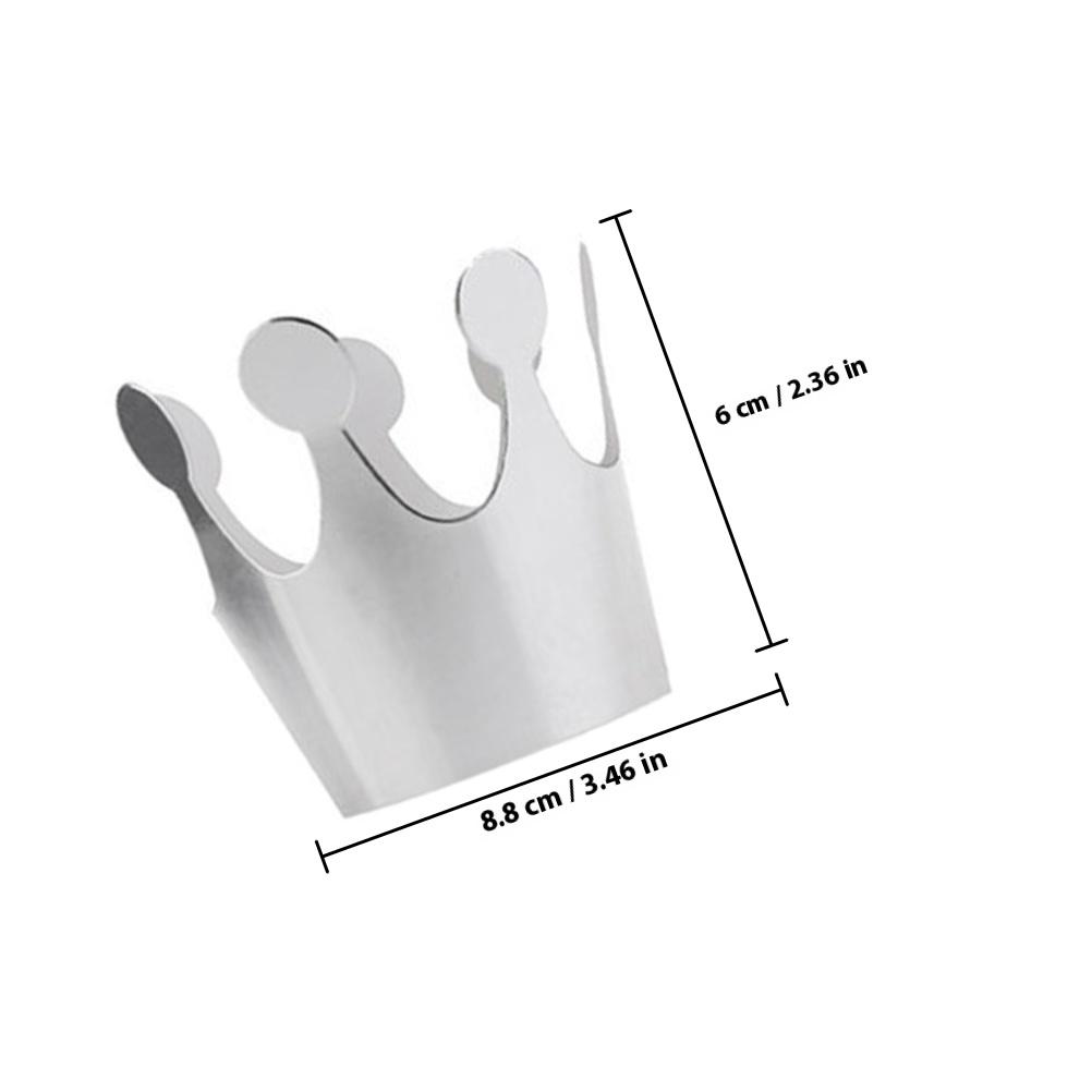 20Pcs Birthday Crowns Paper Hats for Party Celebrations Eye-Catching Comfortable Decor Crowns for Lovely Birthday Hats