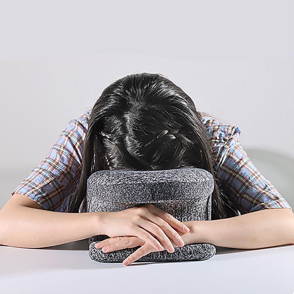 Langsam zurückfederndes Nickerchen-Schlafkissen Leichtes Gesicht nach unten Schreibtischkissen Zervikalschutz